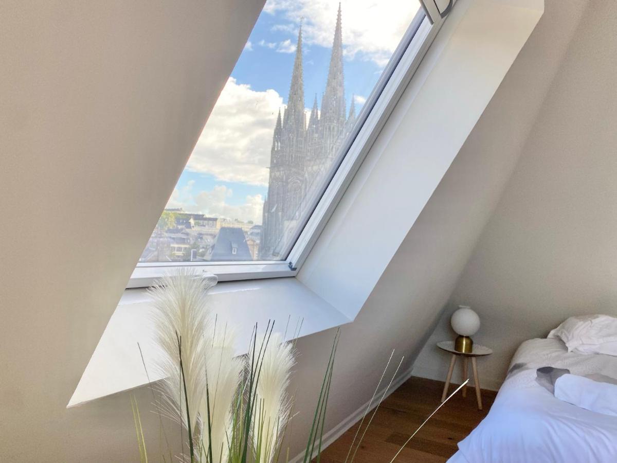 Le Nid Des Quais - Vue Panoramique Au Coeur De La Ville - Wifi - Entree Autonome Quimper Buitenkant foto