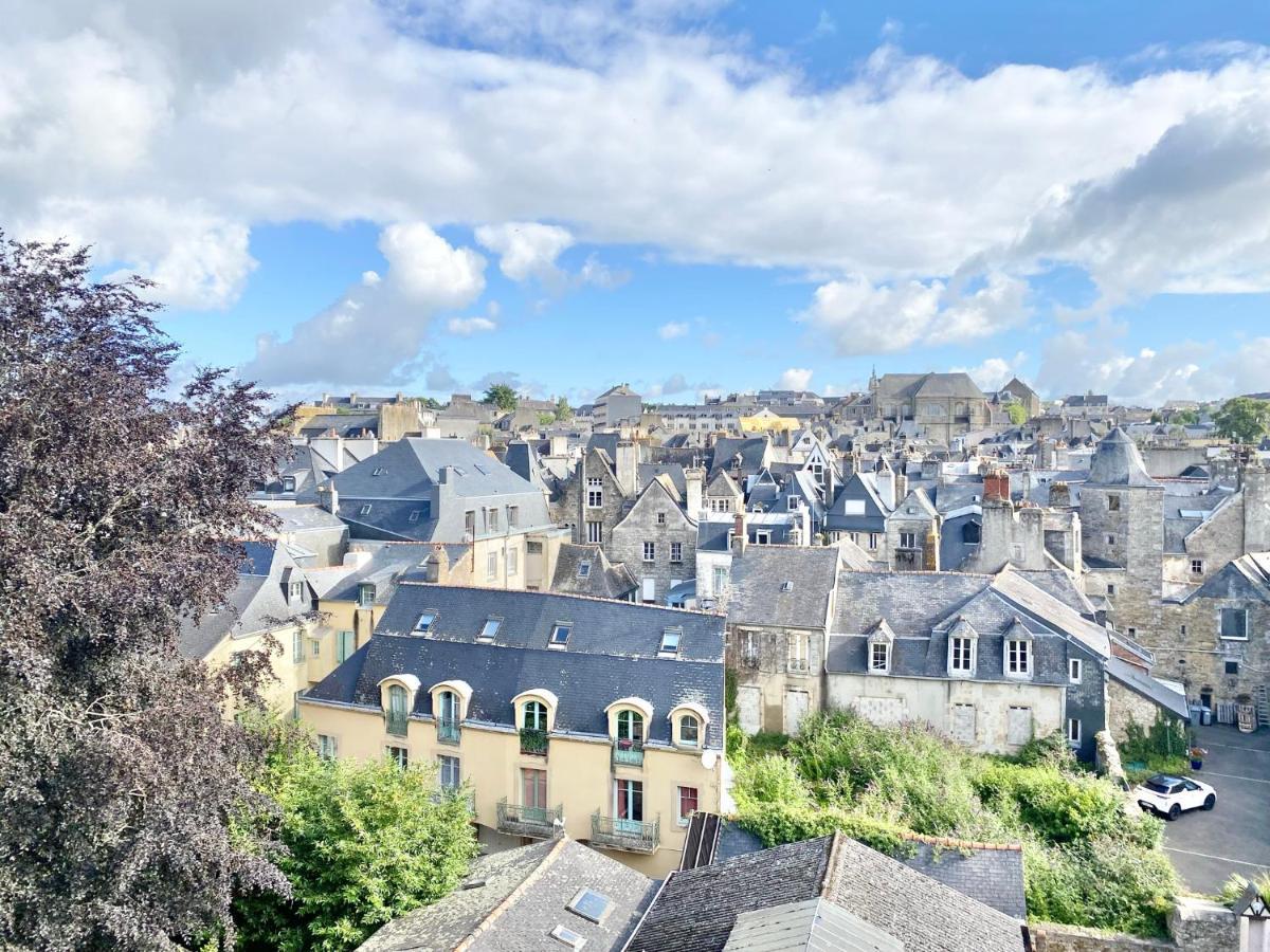 Le Nid Des Quais - Vue Panoramique Au Coeur De La Ville - Wifi - Entree Autonome Quimper Buitenkant foto