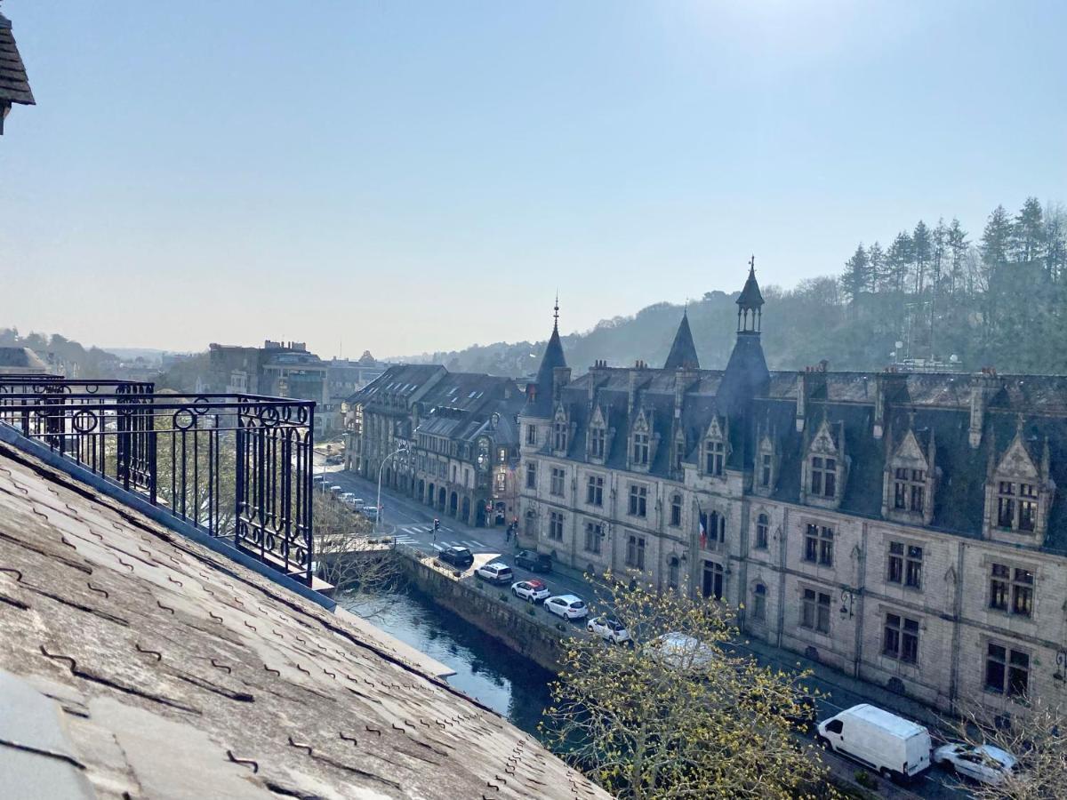 Le Nid Des Quais - Vue Panoramique Au Coeur De La Ville - Wifi - Entree Autonome Quimper Buitenkant foto
