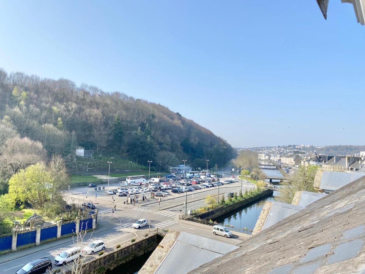 Le Nid Des Quais - Vue Panoramique Au Coeur De La Ville - Wifi - Entree Autonome Quimper Buitenkant foto